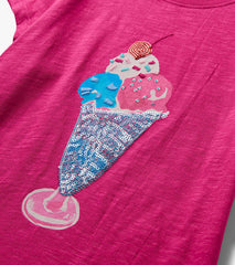 Girls Sundae Graphic Tee