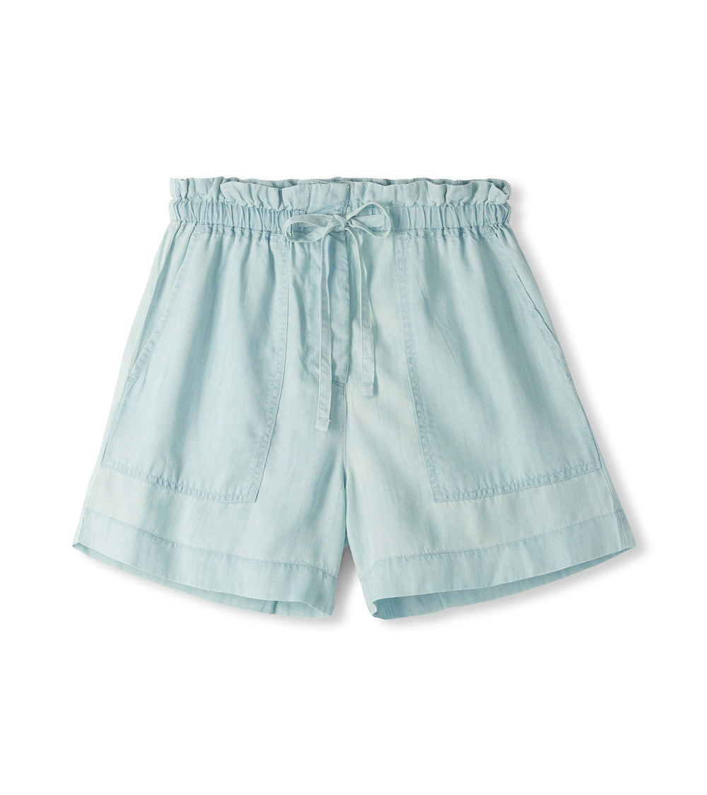 Laguna Shorts - Soft Blue Wash