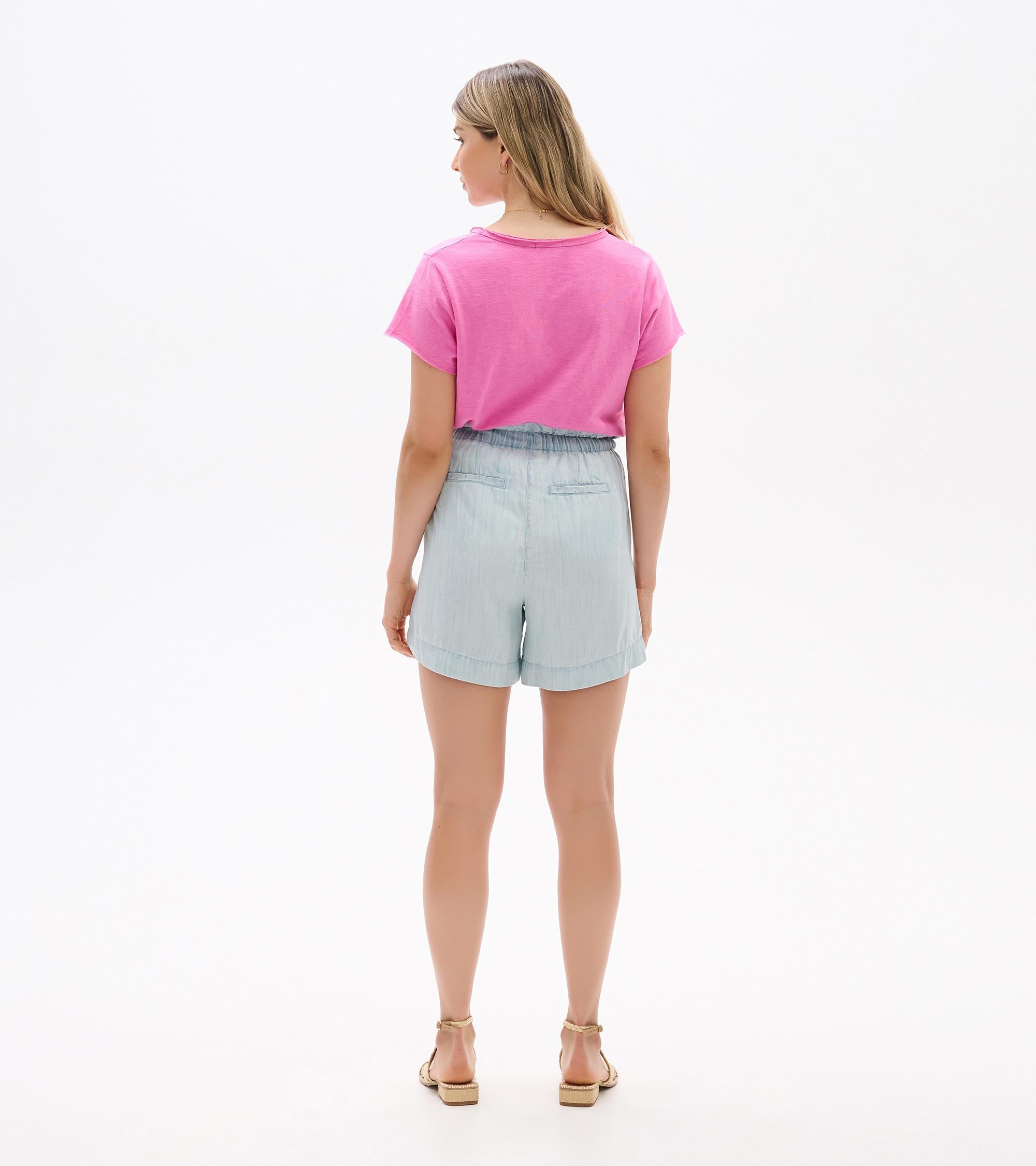 Laguna Shorts - Soft Blue Wash