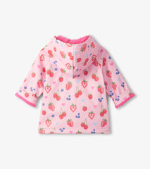 Baby & Toddler Girls Summer Berries Button-Up Rain Jacket