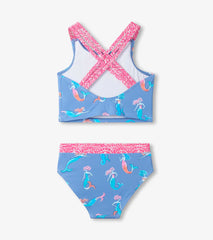 Girls Mermaids Two-Piece Swimsuit