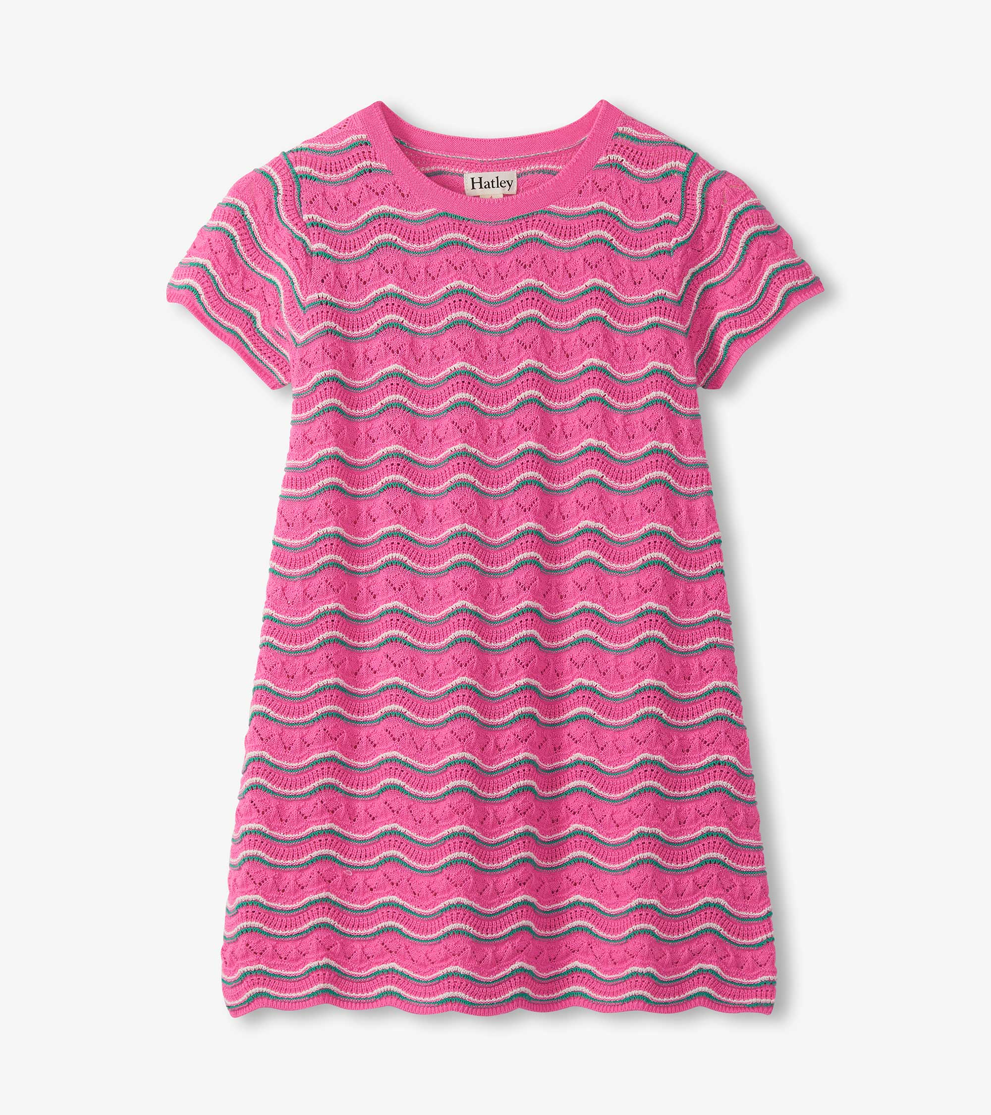 Girls Strawberry Moon Knit Dress
