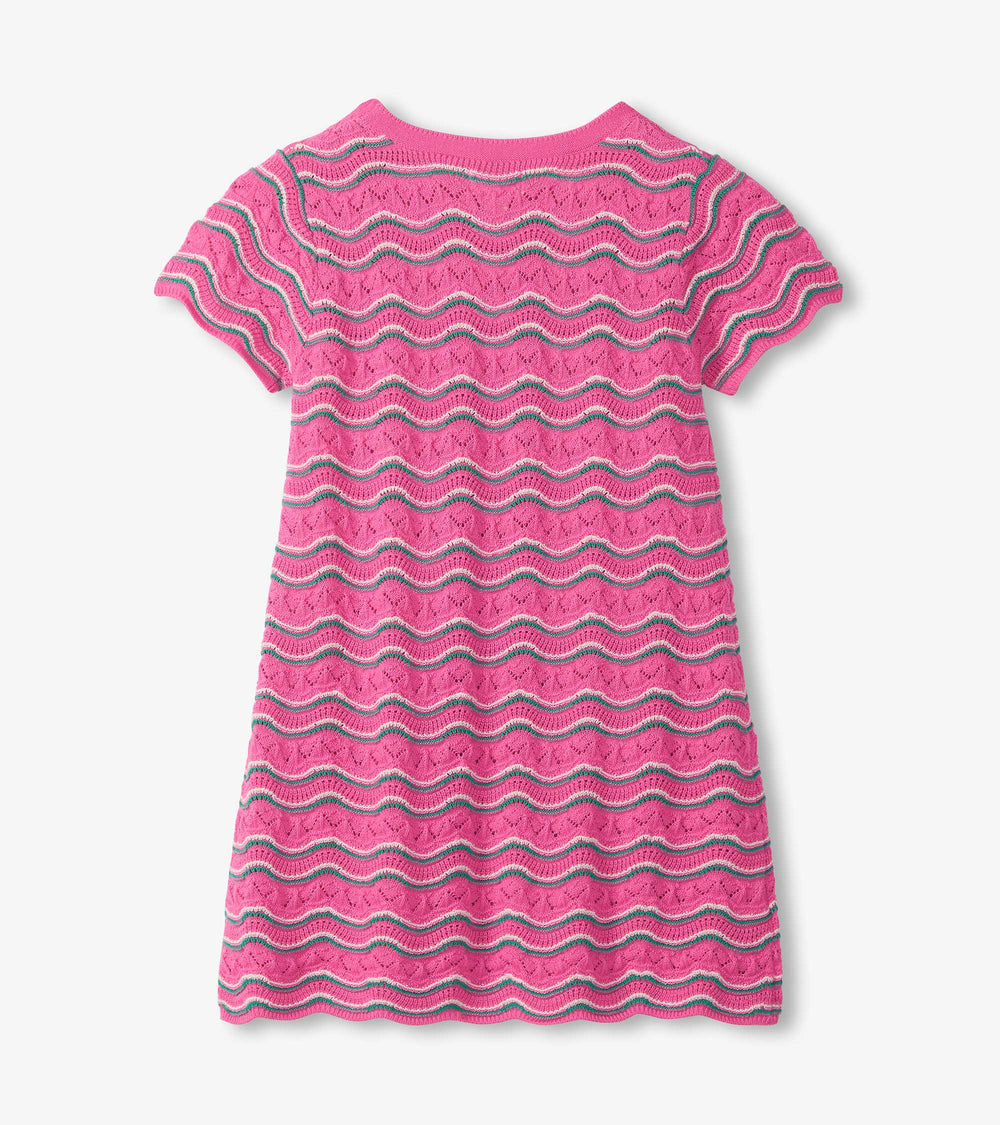Girls Strawberry Moon Knit Dress