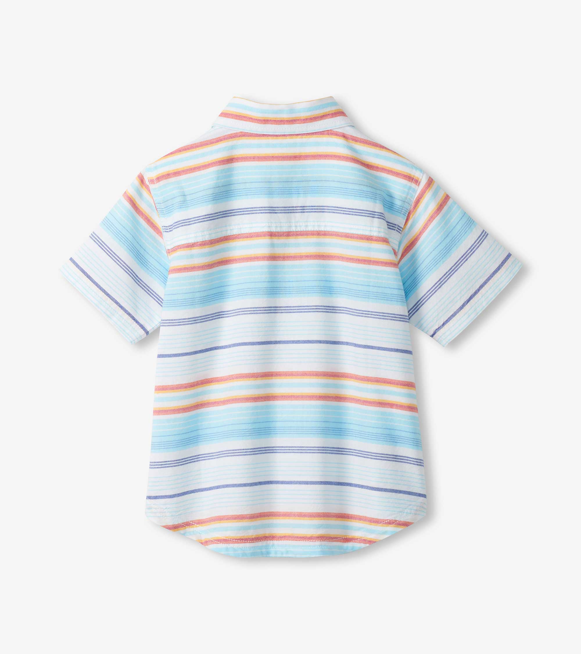 Boys Sunset Stripes Button Down Shirt