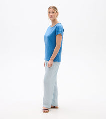Essential Crew Neck Tee - Star Sapphire