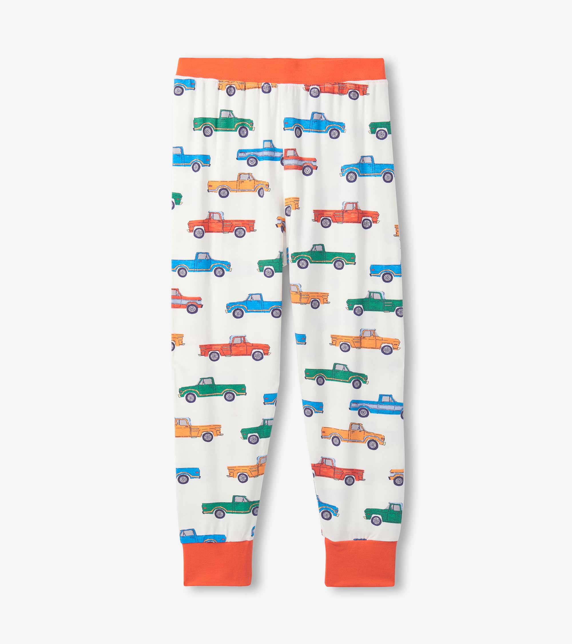 Boys Trucks Bamboo Pajama Set