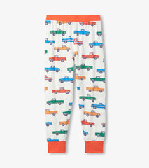 Boys Trucks Bamboo Pajama Set