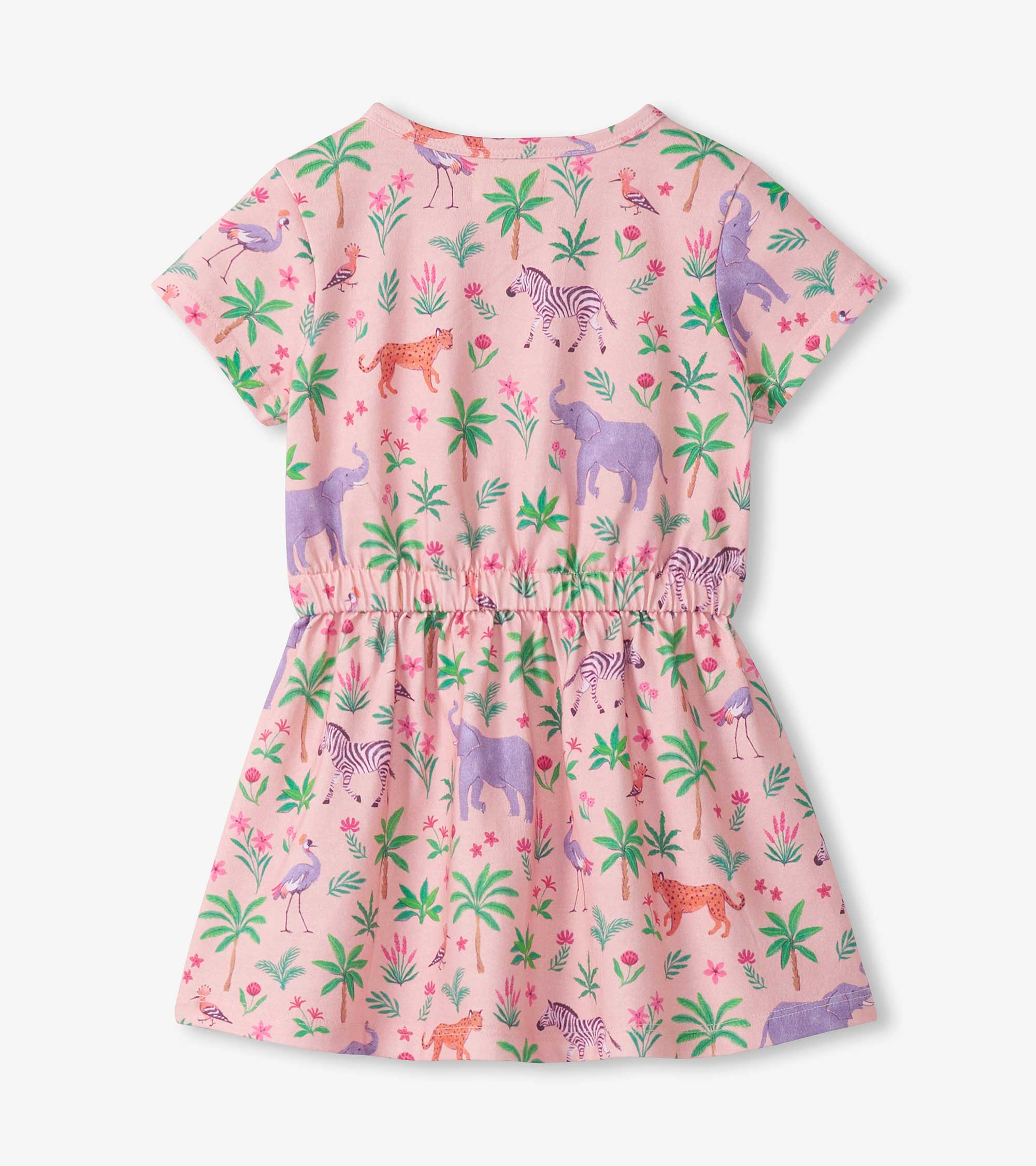 Baby & Toddler Girls Tender Safari Short Sleeve Dress
