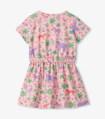 Baby & Toddler Girls Tender Safari Short Sleeve Dress