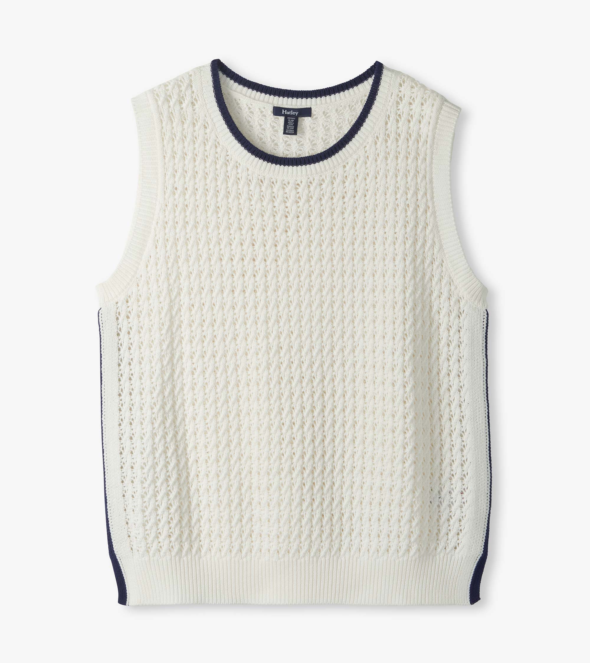 Cruz Knit Tank - White