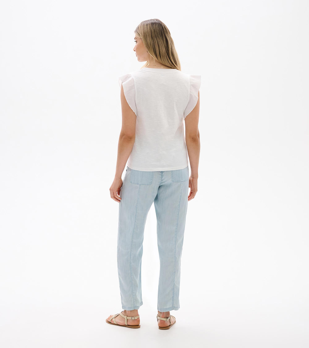 Mix Media Tank - White
