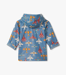 Boys Airplanes Rain Jacket